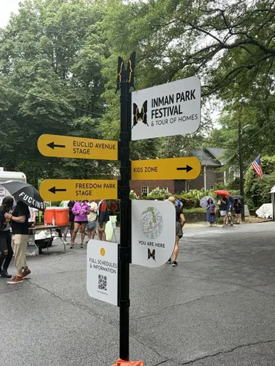 Directional Signs & Wayfinding Signs Photo